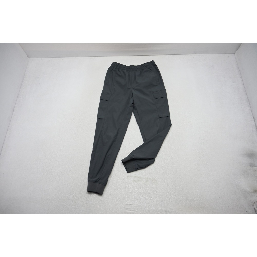 VRST Cargo Joggers Mens Medium Charcoal Gray Tapered Performance Pants Excellent